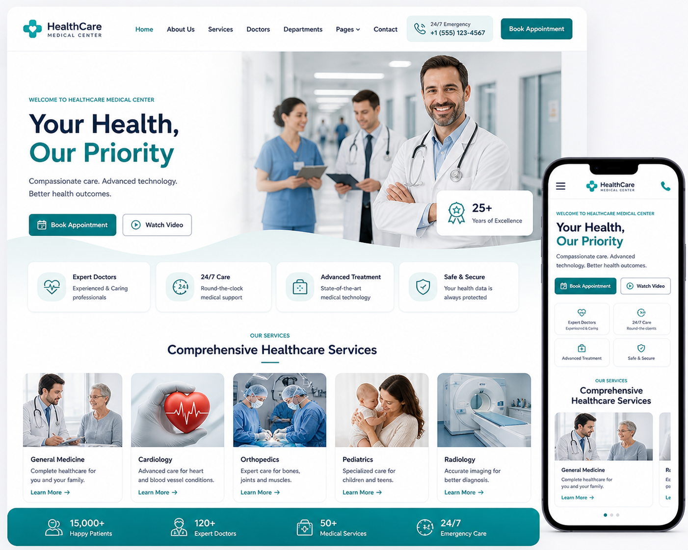 Hospital / Clinic Websites